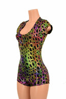 Poisonous Cap Sleeve Romper - Coquetry Clothing