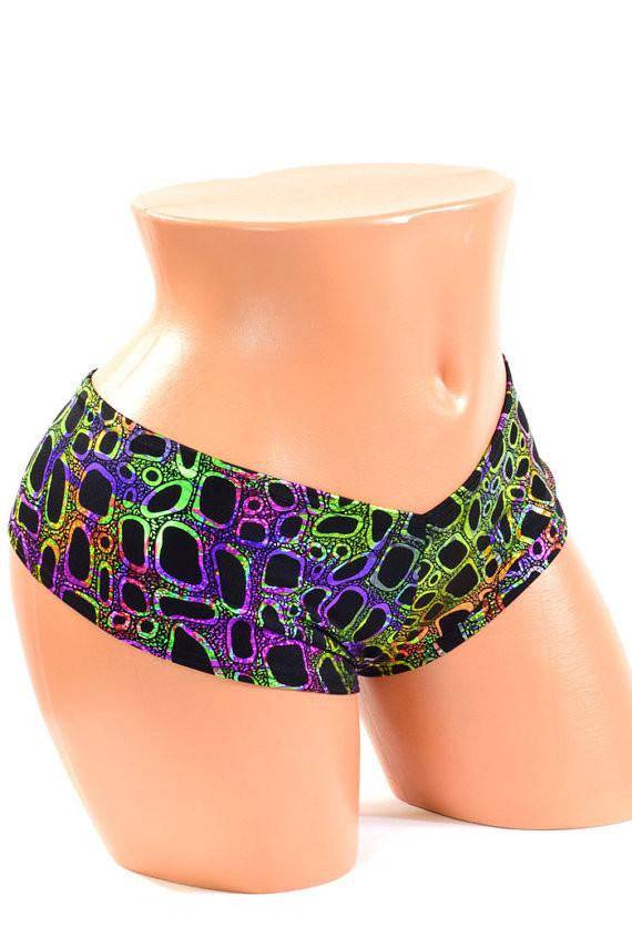 Poisonous Cheeky Shorts - Coquetry Clothing