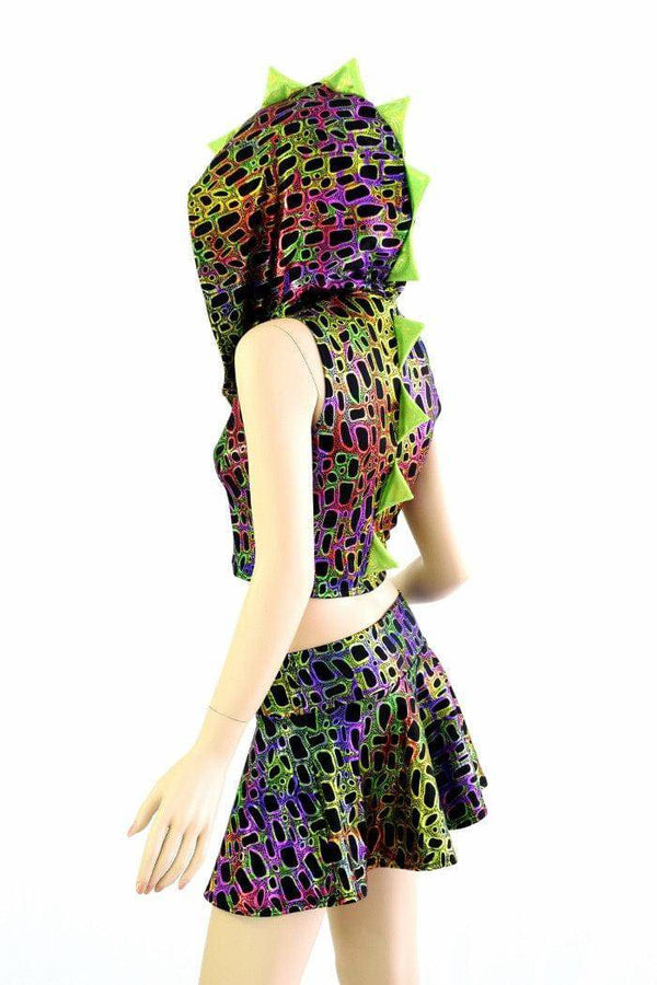 Poisonous Crop Hoodie & Skirt Set - 4