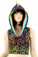 Poisonous Dragon Crop Hoodie - Coquetry Clothing