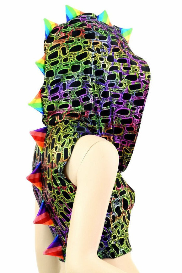 Poisonous Dragon Crop Hoodie - Coquetry Clothing