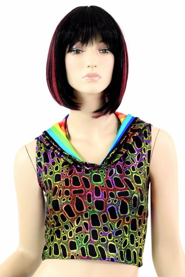 Poisonous Dragon Crop Hoodie - 4