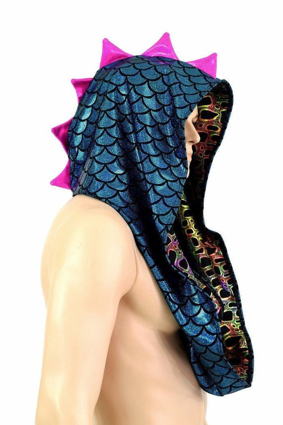Poisonous Dragon HUGE Festival Hood - Coquetry Clothing
