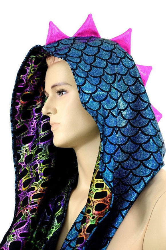 Poisonous Dragon HUGE Festival Hood - Coquetry Clothing