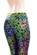 Poisonous High Waist Bell Bottom Flares - Coquetry Clothing
