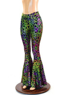 Poisonous High Waist Bell Bottom Flares - Coquetry Clothing
