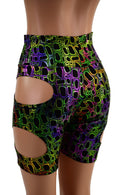 Poisonous Hipnotic High Waist Bike Shorts - Coquetry Clothing