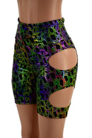 Poisonous Hipnotic High Waist Bike Shorts - Coquetry Clothing