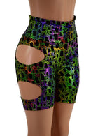 Poisonous Hipnotic High Waist Bike Shorts - Coquetry Clothing