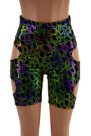 Poisonous Hipnotic High Waist Bike Shorts - Coquetry Clothing