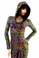 Poisonous Hooded Catsuit - Coquetry Clothing