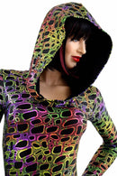 Poisonous Hooded Catsuit - Coquetry Clothing