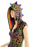Poisonous Print Hoodie Romper - Coquetry Clothing