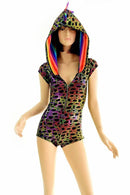 Poisonous Print Hoodie Romper - Coquetry Clothing