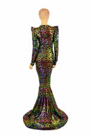 Poisonous Puddle Train Gown - Coquetry Clothing