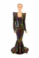 Poisonous Puddle Train Gown - Coquetry Clothing