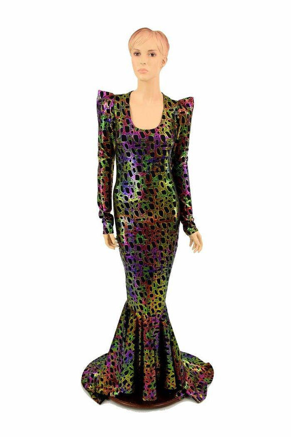 Poisonous Puddle Train Gown - Coquetry Clothing