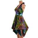Poisonous & Scarab Tink Halter Dress with POCKETS - Coquetry Clothing