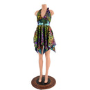 Poisonous & Scarab Tink Halter Dress with POCKETS - Coquetry Clothing