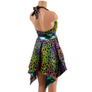 Poisonous & Scarab Tink Halter Dress with POCKETS - Coquetry Clothing