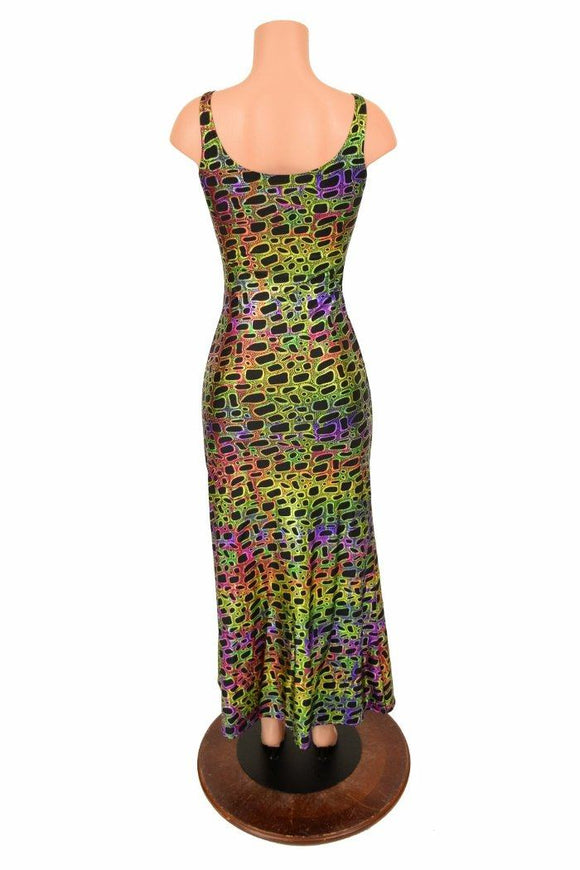 Poisonous Slit Gown - Coquetry Clothing