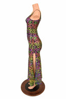 Poisonous Slit Gown - Coquetry Clothing