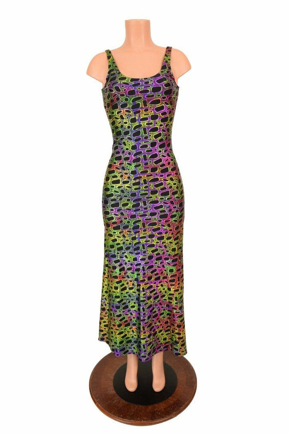Poisonous Slit Gown - Coquetry Clothing