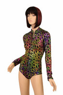 Poisonous "Stella" Zipper Romper - Coquetry Clothing