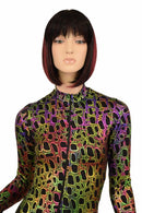 Poisonous "Stella" Zipper Romper - Coquetry Clothing