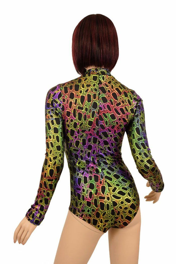 Poisonous "Stella" Zipper Romper - Coquetry Clothing