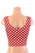 Polka Dot Crop Top - 4