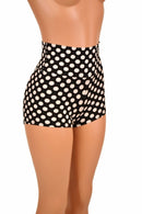 Polka Dot High Waist Shorts - Coquetry Clothing