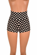 Polka Dot High Waist Shorts - Coquetry Clothing