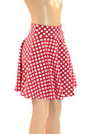 Polka Dot Minnie Skater Skirt - Coquetry Clothing