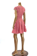 Polka Dot Minnie Skater Skirt & Crop - Coquetry Clothing