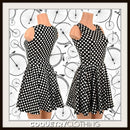 Polka Dot Pocket Skater Dress - Coquetry Clothing