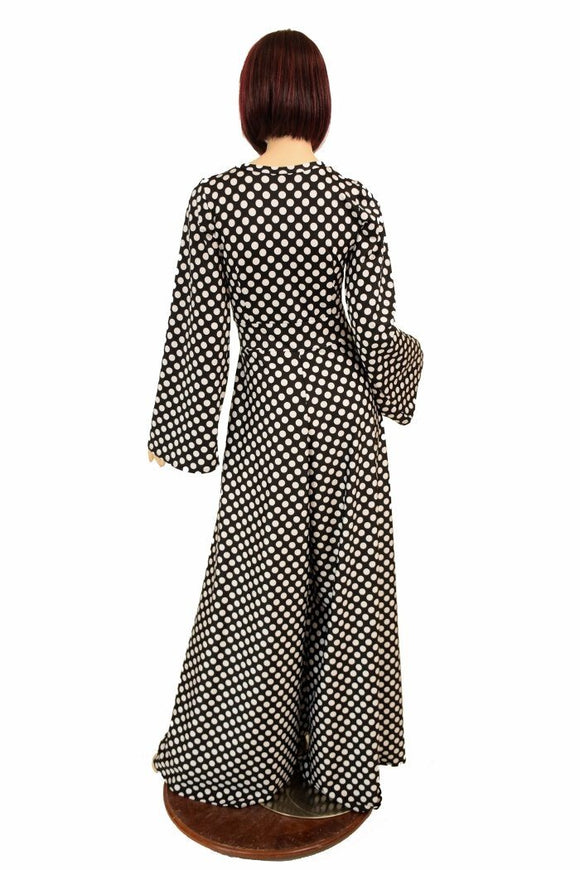 Polka Dot Wide Leg Jumpsuit - Coquetry Clothing