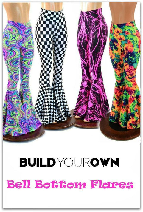 Build Your Own Bell Bottom Flares - Coquetry Clothing
