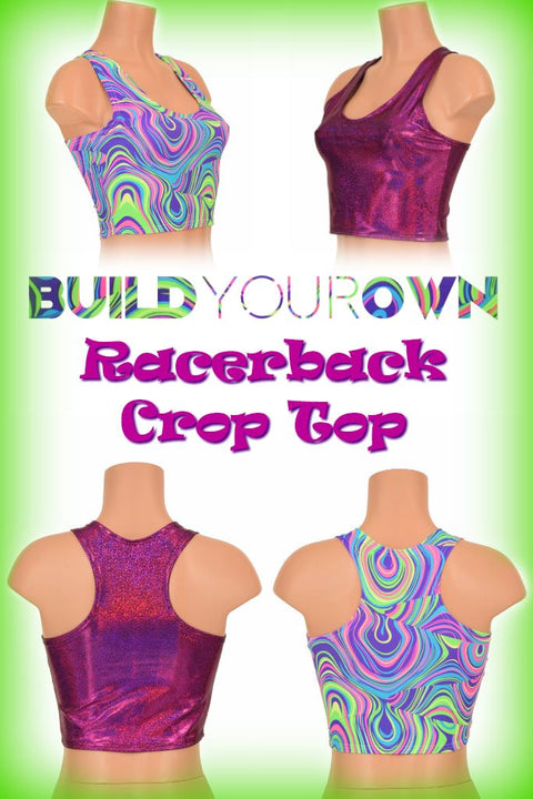Build Your Own Racerback Crop Top - Coquetry Clothing