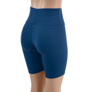 Poseidon Zen High Waist Bike Shorts READY to SHIP - Coquetry Clothing