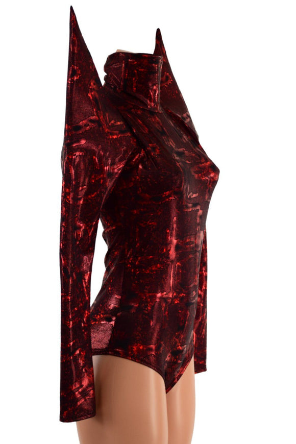 Primeval Red Breakaway Skirt & Romper Set - Coquetry Clothing
