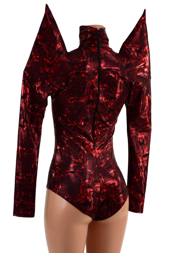 Primeval Red Breakaway Skirt & Romper Set - Coquetry Clothing