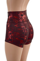 Primeval Red Spandex Fabric - Coquetry Clothing