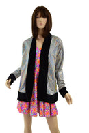 Prism & Black Velvet "Not A Cardigan" - Coquetry Clothing