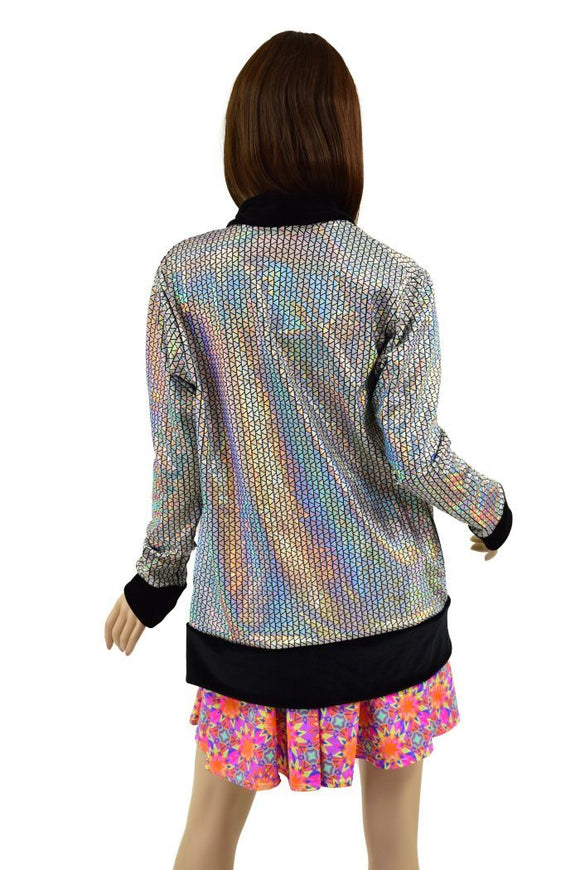 Prism & Black Velvet "Not A Cardigan" - Coquetry Clothing