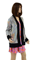 Prism & Black Velvet "Not A Cardigan" - Coquetry Clothing