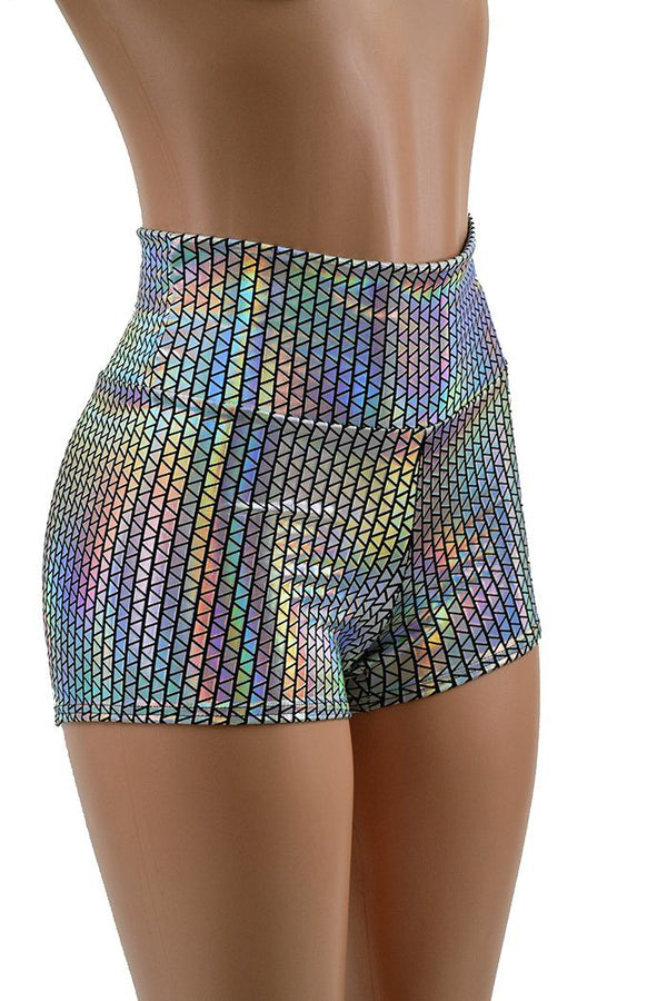 Prism High Waist Shorts READY to SHIP - 5