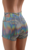 Prism High Waist Shorts READY to SHIP - Coquetry Clothing