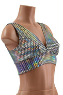 Prism Holographic Spandex Fabric - Coquetry Clothing