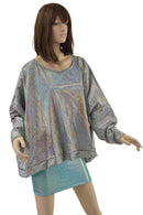 Prism Long Sleeve Pullover Poncho - Coquetry Clothing